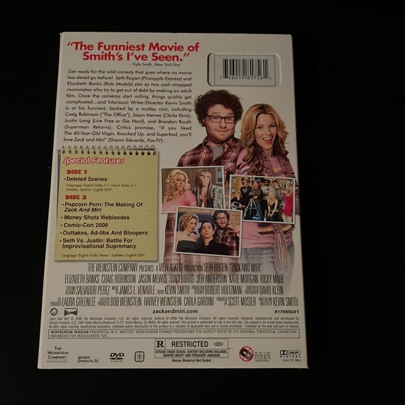 New Zack and Miri DVD - Picture 2 of 2